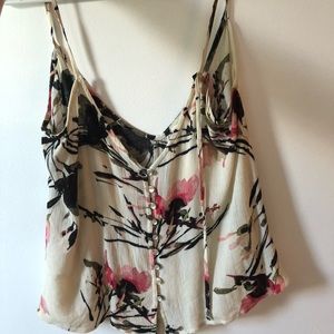 Cropped spaghetti strap!!